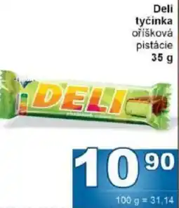 Jip Deli tyčinka oříšková pistácie nabídka
