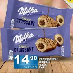 Jip Milka croissant čokoláda vanilka nabídka
