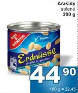Jip Arašidy solené nabídka