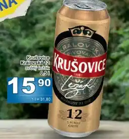 Jip Krušovice Královská 12 světlý ležák nabídka