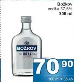 Jip Božkov vodka 37,5% nabídka