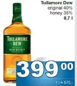 Jip Tullamore Dew original 40% honey 35% nabídka