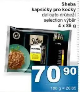 Jip Sheba kapsičky pro kočky nabídka