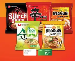 Tamda Foods NONG SHIM nudle nabídka