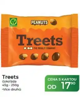 Tamda Foods Treets čokoláda nabídka