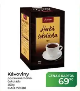 Tamda Foods Kávoviny porcovaná horká čokoláda nabídka