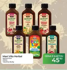 Tamda Foods Maxi Vita Herbal Bylinný Elixir nabídka