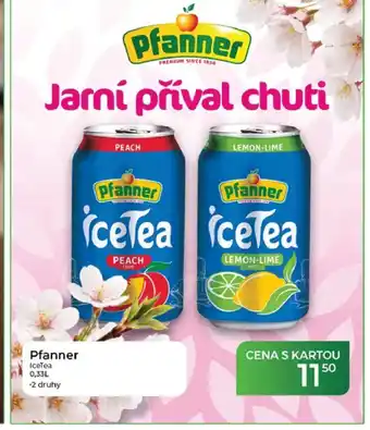 Tamda Foods Pfanner IceTea nabídka