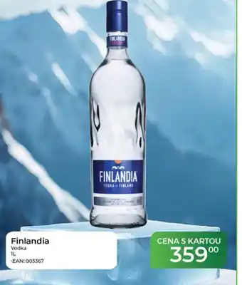 Tamda Foods Finlandia Vodka nabídka