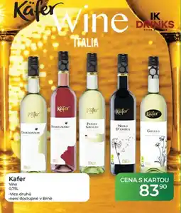 Tamda Foods Käfer Vino nabídka