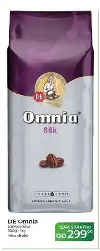 Tamda Foods DE Omnia zrnková káva nabídka