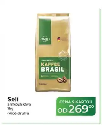 Tamda Foods Seli zrnková káva nabídka