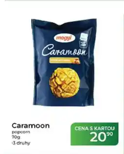 Tamda Foods Caramoon popcorn nabídka