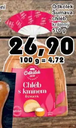 Jip Odkolek Šumava chléb krájený nabídka