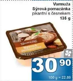 Jip Varmuža Sýrová pomazánka nabídka