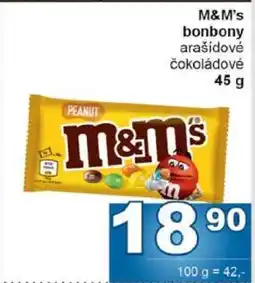 Jip M&M's bonbony nabídka
