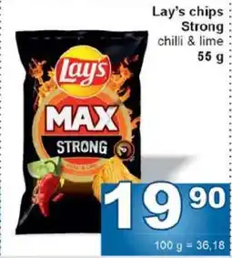Jip Lay’s chips Strong nabídka