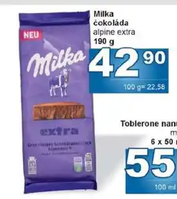 Jip Milka Čokoláda nabídka