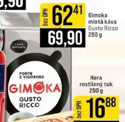 Jip Gimoka mletá káva Gusto Ricco nabídka