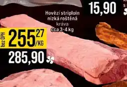 Jip Hovězí striploin nízká roštěná kráva cca 3 - 4 kg nabídka