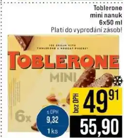 Jip Toblerone mini nanuk 6x50 ml nabídka