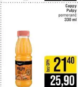 Jip Cappy Pulpy pomeranč 330 ml nabídka