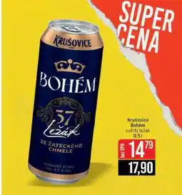 Jip Krušovice Bohém světlý ležák 0,5l nabídka