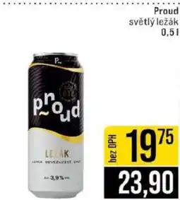 Jip Proud světlý ležák 0,5 l nabídka