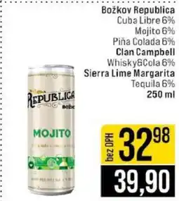 Jip Božkov Republica Mojito 6% nabídka