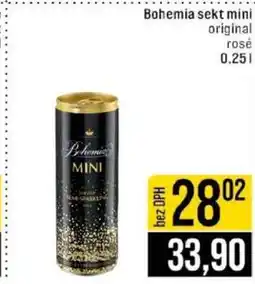Jip Bohemia sekt mini nabídka
