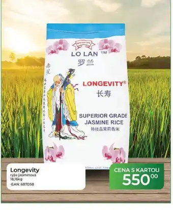 Tamda Foods Longevity rýže jasmínová nabídka