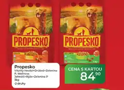 Tamda Foods Propesko Vitality Hovězí+Drůbež+Zelenina nabídka