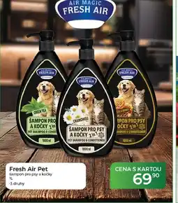 Tamda Foods Fresh Air Pet šampon pro psy a kočky nabídka