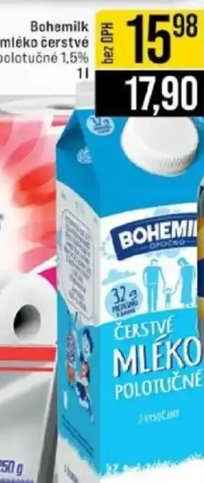 Jip Bohemilk mléko čerstvé nabídka