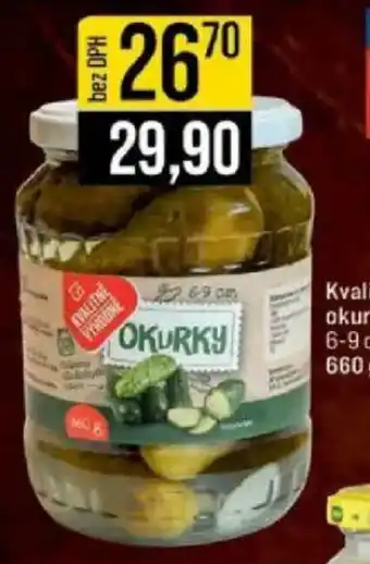 Kvalitně Výhodně okurky