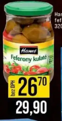 Jip Hamé feferony kulaté nabídka