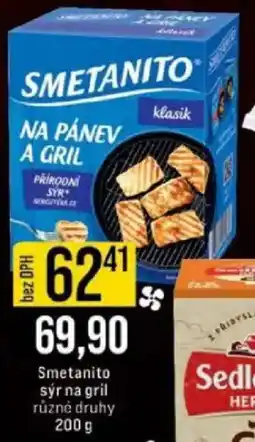 Jip Smetanito sýr na gril nabídka
