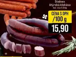 Jip Steinex štýrská klobása nabídka