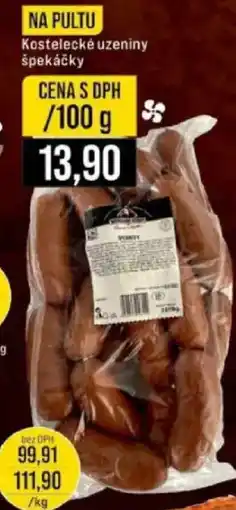 Jip Kostelecké uzeniny špekáčky nabídka