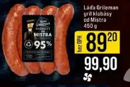 Jip Láďa Grileman gril klobásy od Mistra nabídka
