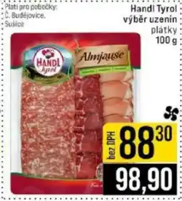 Jip Handl Tyrol Plati výběr uzenin nabídka