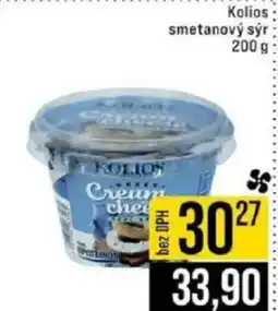 Jip Kolios smetanový sýr nabídka