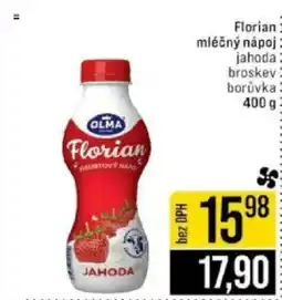 Jip Florian mléčný nápoj nabídka