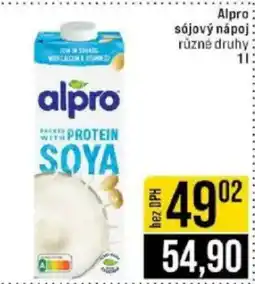Jip Alpro sójový nápoj nabídka