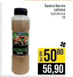 Jip Gastro Servis zálivka bylinková nabídka