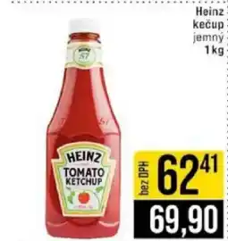 Jip Heinz kečup nabídka