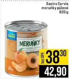 Jip Gastro Servis meruňky půlené nabídka