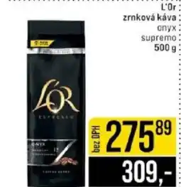 Jip L'Or zrnková káva nabídka