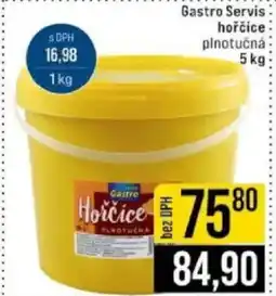Jip Gastro Servis hořčice nabídka