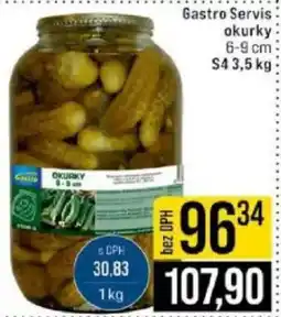 Jip Gastro Servis okurky nabídka